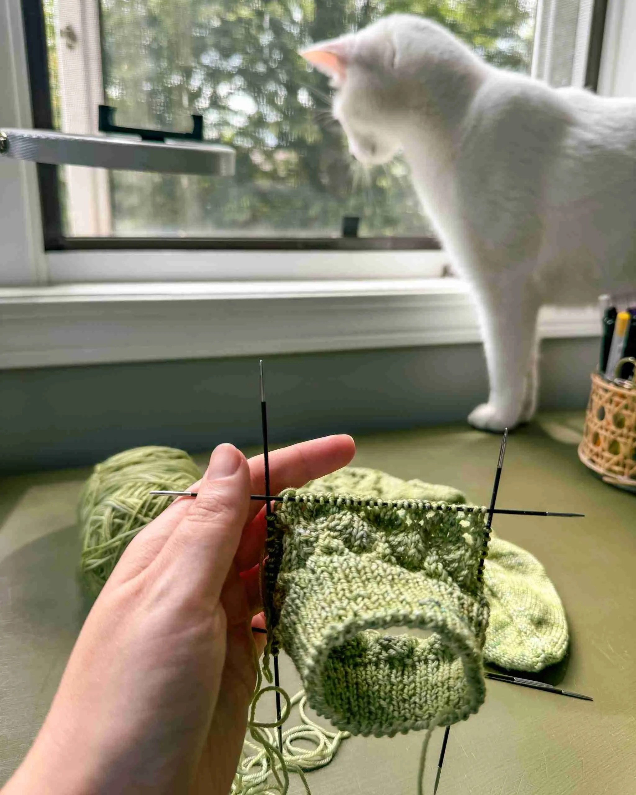 The Greatest Needles for Knitting Socks at A Small Gauge: An Experiment with