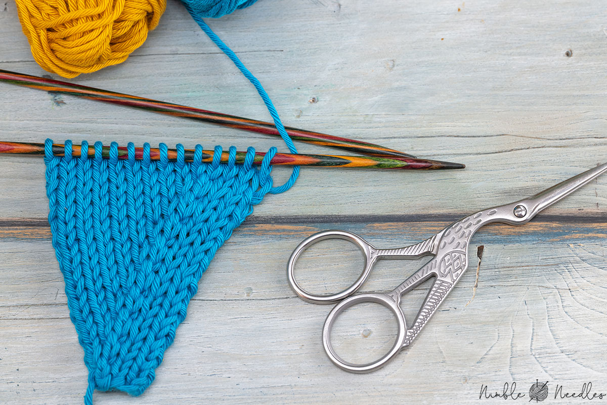 Easy methods to knit the hitch knot improve